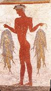 unknow artist, Fisherman from Akrotiri, Thera